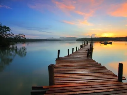 At The Edge of the Lake