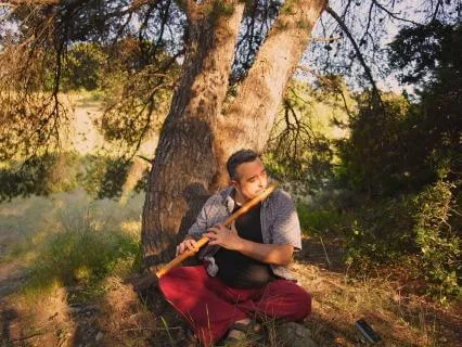 At The Root Of A Tree | Bansuri Music For Stress Relief