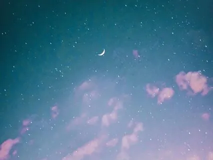 Atmospheric Winter Midnight Clouds