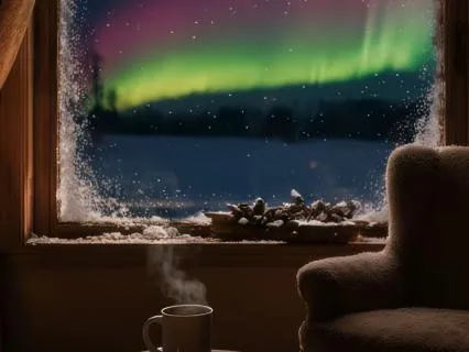 Aurora Borealis 528Hz Celestial Stillness