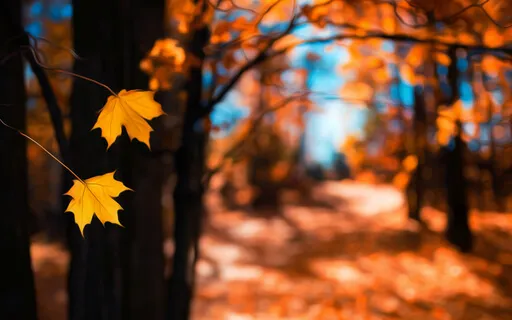 Autumn Gold At The Lake Chalet | Deep Sleep Story