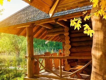 Autumn Lake House Ambience 2H Small Waves Fall Leaves