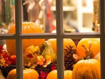 Autumnal Country Store Cozy Ambience Mulled Wine Sweets