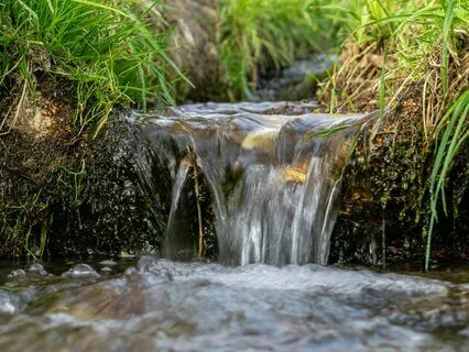 Babbling Brook with Calming Music | Steady Sound Sleep Aid