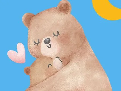Bear Hug Goodnight Story For Kids | Sleep Routine