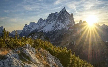 Beautiful Mountain Path 