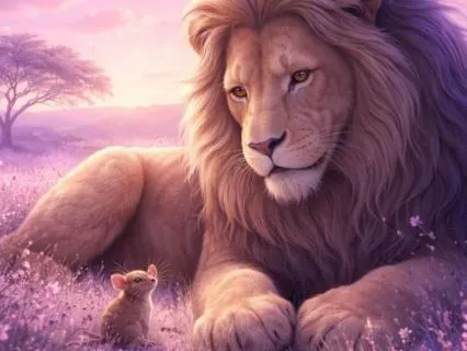 Bedtime Story: The Lion And The Mouse (8+Hour Sleep Version)