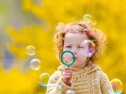 Begin Your Day With Love Bubbles