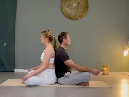 Beginner Partner Yoga for Trust and Connection