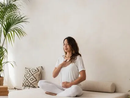 Belly Breathing For Calm - Pranayama