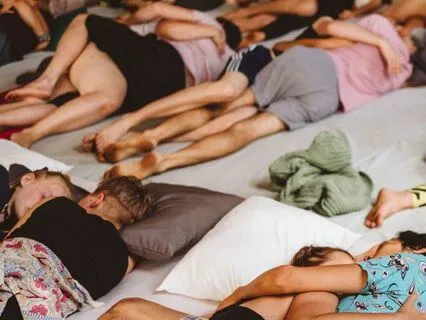 Belly2Belly: Partnered Breathing Meditation (Our Sound)