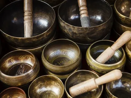 Big Tibetan Singing Bowls For Relaxation & Detoxication