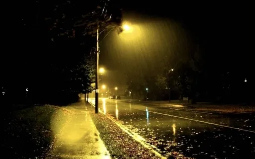 Binaural City Sounds Raining On Roads