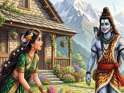 Birth Of A Goddess (Parvati)
