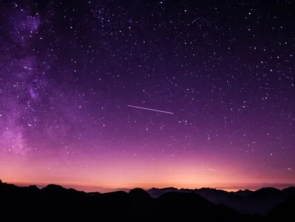 Birth Of A Violet Quasar