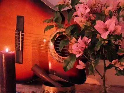 "Blooming with Inner Peace" - Calming Guitar & Singing Bowls
