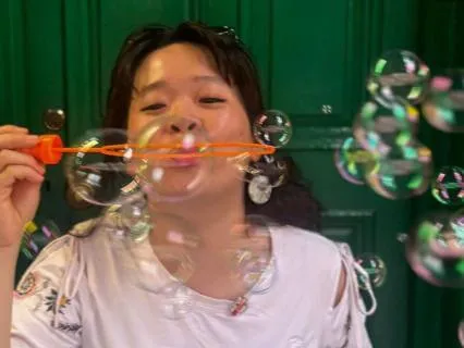 Blow A Bubble Wand