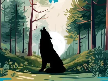 Blue Hour Magic And The Coyote In The Forest Bedtime Story