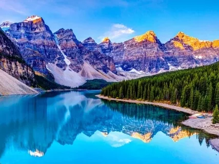 Blue Sky Reflections