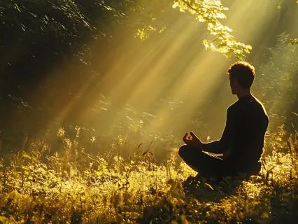 Breathing Into Stillness – Binaural Calm Waves