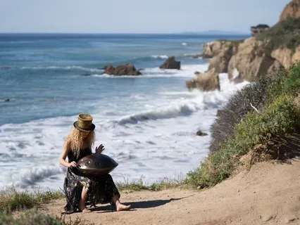 Breathing Meditation To Find Stillness With Handpan Music