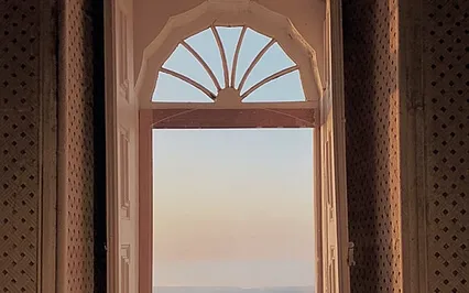 Breeze Through Open Shutters