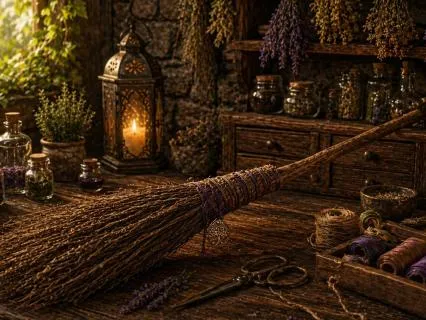 Broom Maker's Bench: An Enchanted Sleep Story