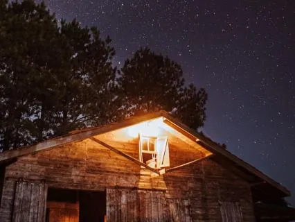 Cabin Rain For Deep Sleep | 8D Audio (432Hz)