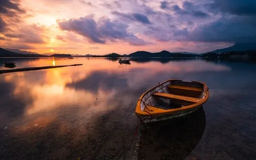 Calm Evening - Soft Music And Ocean Waves