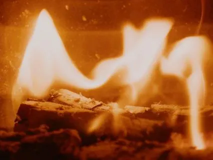 Calm Music With Fire Sounds