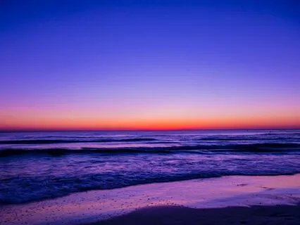 Calm Night At The Beach