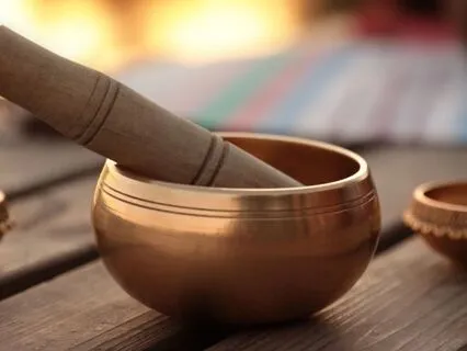 Tibetan Singing Bowls By The River Ambiance