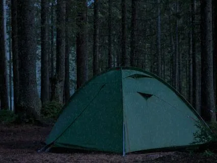 Camping On A Rainy Night: 8 Hours Of Rainfall On A Tent