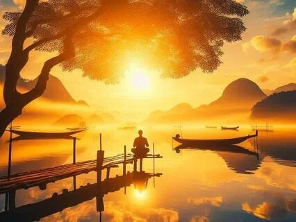 Caring Full Of Lightness And Serenity