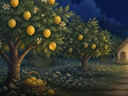 Case Of The Broken Lemon Tree: Cozy Bedtime Tale