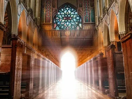Cathedral Of Golden Light: Banquet Hall Guided Visualization
