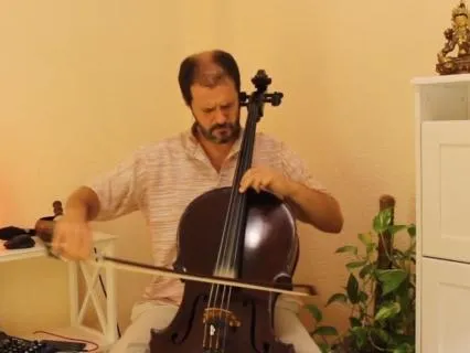 Cello Improvisation (Eastern Style)