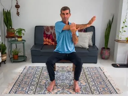 Chair Yoga for Neck and Shoulder Tension