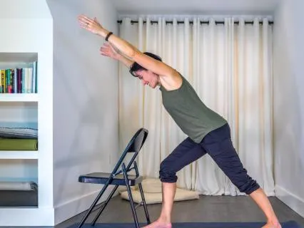 Challenging Chair Yoga For Stability And Strength