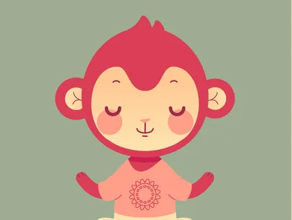 Cheeky Monkey Meditation: Practice For Children