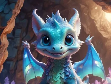 Children Meet A Friendly Dragon