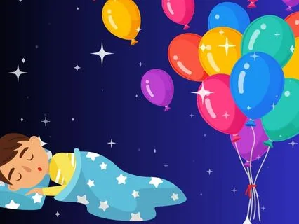 Children's Bedtime Meditation - Balloon Breath (With Ocean)