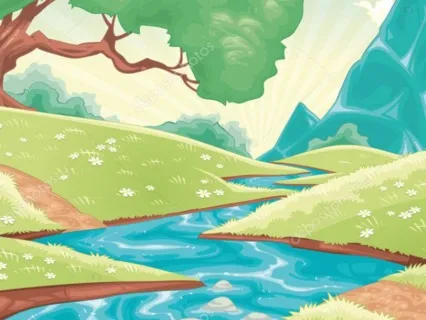 Children's Relaxing Stream Meditation