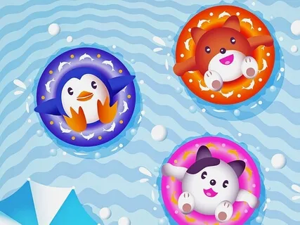 Children's (Or Inner Child) Water Slide Relaxation