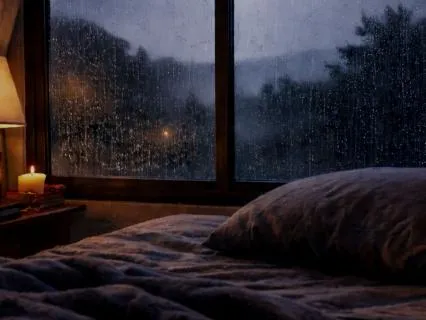 Chuva e trovões para dormir profundamente – 10 horas