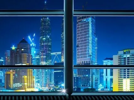 City Night Sleep: Heavy Rain, Distant Thunder & Urban Hush