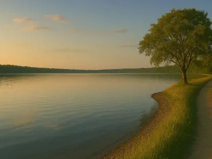 Classical Relaxation Relfection Of The Lake Meditation