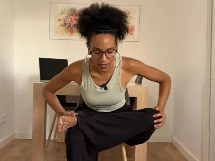 Close Out The Day: 10-Minute Desk Yoga To Unwind After Work
