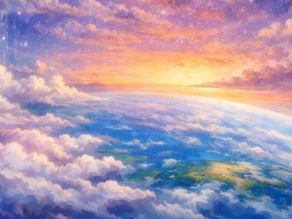 Clouds, Rain, Wind and Celestial Chimes - 8 Hrs Sleep