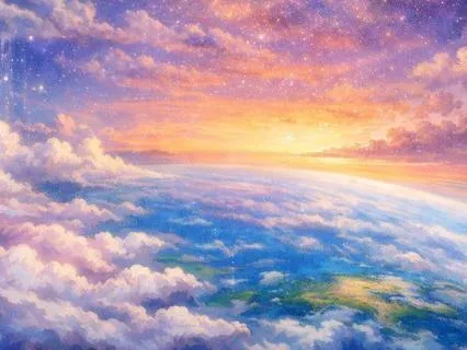 Clouds, Rain, Wind and Celestial Chimes